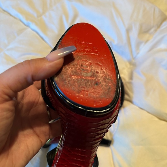 Christian Louboutin Python Heels - Picture 9 of 9